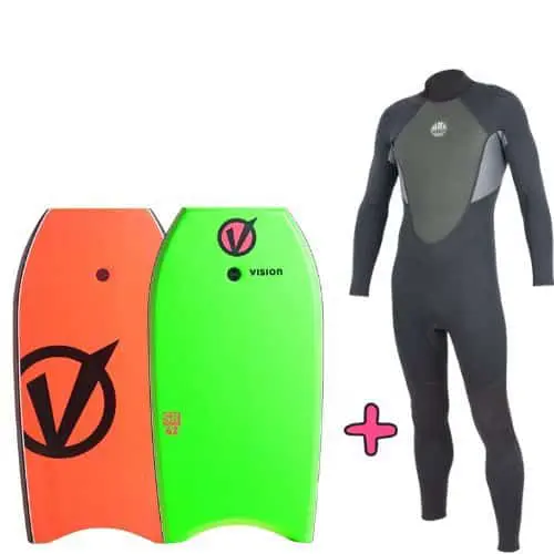 Bodyboard & Wetsuit Hire