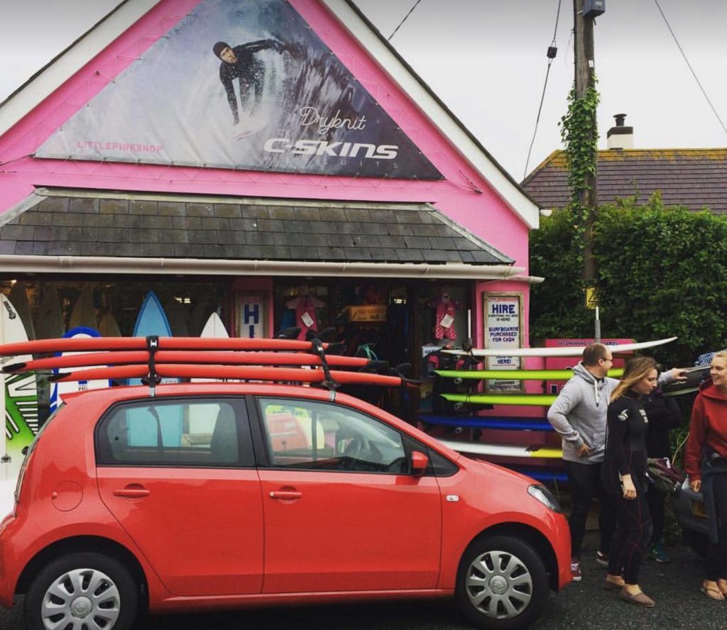 Free Roof Rack Hire Croyde Surf Hire