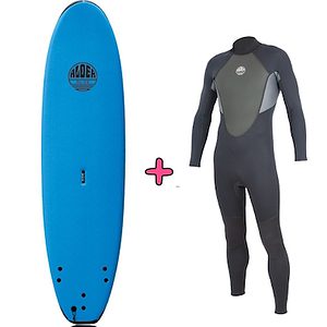 School Surfboard & Wetsuit Hire