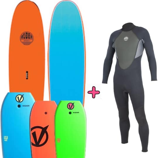 HIRE BOARD & SUIT COMBOS